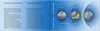 Набір із трьох монет у сувенірній упаковці `Державні символи України` - 3