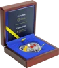 Набір із двох срібних монет “Дружба та братство - найбільше багатство” у футлярі (c) - 3