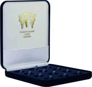 Футляр для наборів із 12 монет діаметром 26,5 мм