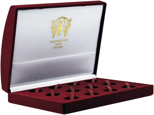 Футляр для 12 золотих монет