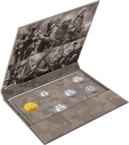 Набір `Монети України 2025` у сувенірному пакованні