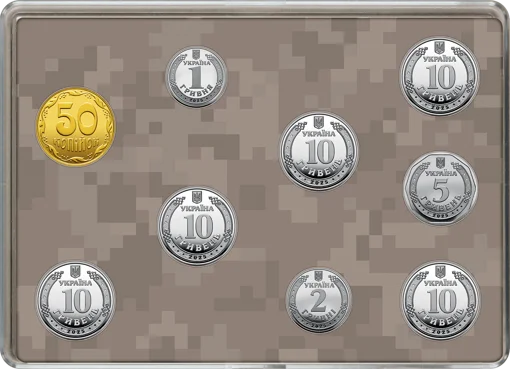 Набір `Монети України 2025` у сувенірному пакованні