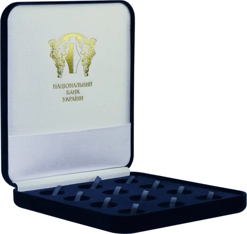 Футляр для наборів із 12 монет діаметром 26,5 мм