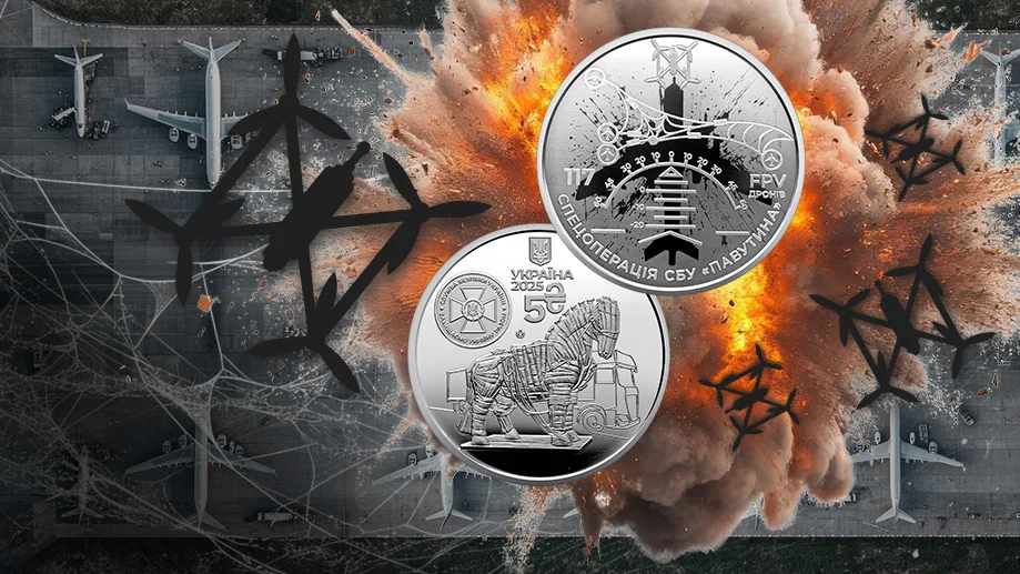 Пам'ятна монета "Служба безпеки України. Захищаємо Україну разом!"