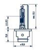 Лампа ксенонова Narva 84006 XENSTART D2R 85V 35W P32d-3 - 6