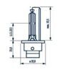 Лампа ксенонова Narva 84042 XENSTART D4S 85V 35W P32d-5 - 9