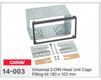 Шахта 2-DIN Carav 14-003 (180x103mm) універсальна - 1