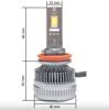 Светодиодные лампы Prime-X MAX Pro H11 5000К (2 шт.) - 5
