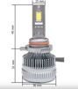 Светодиодные лампы Prime-X MAX Pro 9012(HIR2) 5000К (2 шт.) - 5