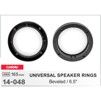 Проставки под динамики CARAV 14-048 165 мм / 6,5" (универсальные, скошенные) - 1