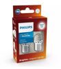 Габарит LED Philips R5W/R10W LED Ultinon Pro6000 12V/24V BA15s White (2шт.) 24805CU60X2 - 1