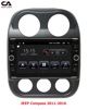 Штатна магнітола CraftAudio MAXYLEAD J-22-810 10&quot; 4/64 JEEP Compass 2011-2016 / Patriot 2007-2016 - 2