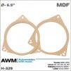 Проставки під динаміки AWM H-329 для автомобілів Toyota, Lexus, Daihatsu, LADA - 1