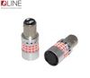 Габарити LED Qline 1157 (P21/5W) Red CANBUS BAY15D (2шт) - 1