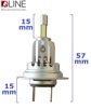 Лампы светодиодные Qline Alpha H7 A360 6000K (2шт) - 2