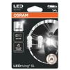 Габарит LED OSRAM 2825DRP-02B W5W Red 12V (2шт.) - 2
