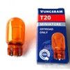 Лампа накаливания TUNGSRAM WY21/5W 21W 12V Standart 12V (оранж)  TU7443NA.1K - 4