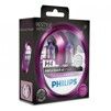 Лампа галогенна Philips H4 ColorVision Purple, 2шт/блістер 12342CVPPS2 - 1