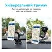 Автокріплення для смартфона магнітний Grand-X MT-03 (кріплення на панель чи скло) - 3