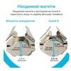 Автокріплення для смартфона магнітний Grand-X MT-02 (кріплення на панель) - 6