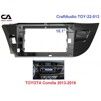 Рамка перехідна CraftAudio TOY-22-013 TOYOTA Corolla 2013-2016 глянець 10.1&quot; - 1