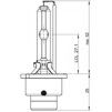 Ксенонова лампа TUNGSRAM D2S 53760U B1 5500K WHITE XENSTATION 20% (1 шт) - 2