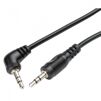 Кабель AUX AWM 110-07 Jack 3.5mm 1,5 м чорний - 1