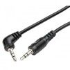 Кабель AUX AWM 110-11 Jack 3.5mm 0,5м чорний - 1