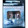 Лампа розжарювання Philips PY21W SilverVision, 2шт/картон 12496SVS2 - 1