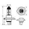 Лампа галогенна RING H4 R472 12V 60/55W - 2