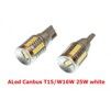 Лампа заднего хода LED ALed Canbus T15 (W16W) 14W White (2шт.) - 3