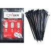 Стяжки Tiger 370мм (100шт) 3,5 мм чорні - 1