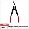 Инструмент для снятия клипс и пистонов Carav T-102 - 1