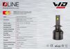 Лампи світлодіодні Qline WD High Power H7 6000K (2шт) - 7