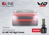 Лампи світлодіодні Qline WD High Power H7 6000K (2шт) - 6