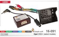 Переходник для магнитол 9", 10.1" Carav 16-091 Opel