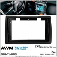 Рамка переходная AWM 981-11-063 FIAT Stilo