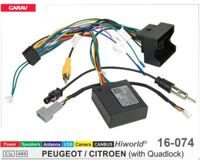 Перехідник для магнітол 9", 10.1" Carav 16-074 Citroen, Peugeot