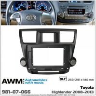 Рамка переходная AWM 981-07-066 Toyota Highlander