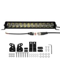 Светодиодная фара комбинированного света StarLight SL-3322 (дальний свет White + DRL) 90W