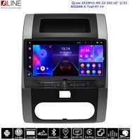 Штатна магнітола QLine 1023Р11-MI-22-243 10" 2/32 NISSAN X-Trail 07-14