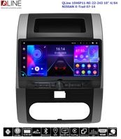 Штатна магнітола QLine 1046P11-NI-22-243 10" 4/64 NISSAN X-Trail 07-14