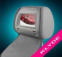Підголовник з монітором та DVD-програвачем Klyde KL 4711 touch screen (сірий)