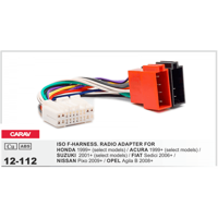 Разъем для штатной магнитолы Carav 12-112 FIAT, Opel, Acura, Honda, Nissan, Suzuki