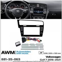 Рамка переходная AWM 881-35-063 VW Golf VII