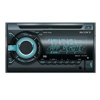 2-DIN CD/MP3-ресивер Sony WX-GT80UE