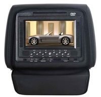 Комплект подголовников Gate U-760D (пара) чёрный