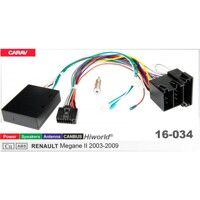 Переходник для магнитол 9", 10.1" Carav 16-034 Renault Megane II