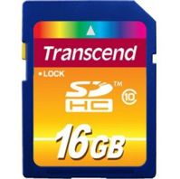 Карта пам'яті Transcend SDHC 16 GB Class 10