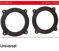 Проставки под динамики ACV 277000-02 универсальные для перехода со 130 mm на 100 mm